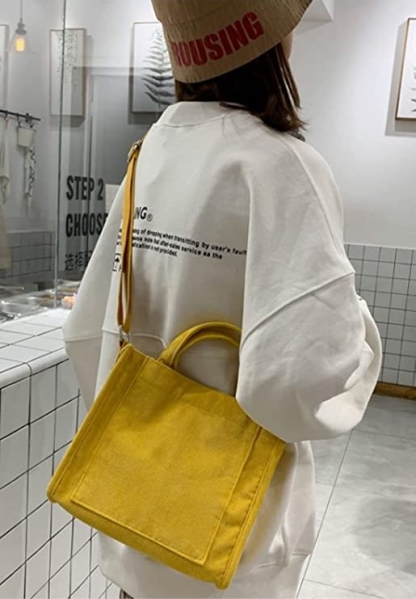 Vintage Casual Corduroy Bags Crossbody Bag Purse for Women Travel Shoulder Bags Handbags Eco Bag