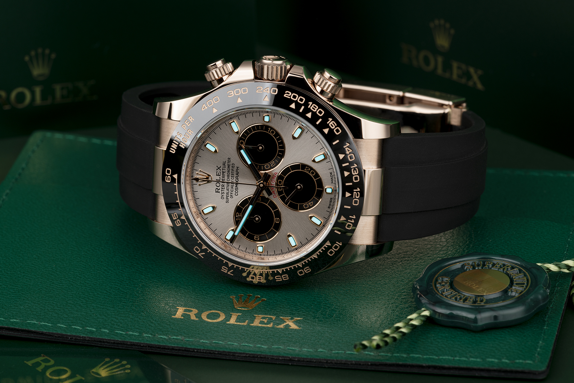 Cosmograph Daytona 'Sundust' Brand New 'OysterFlex'