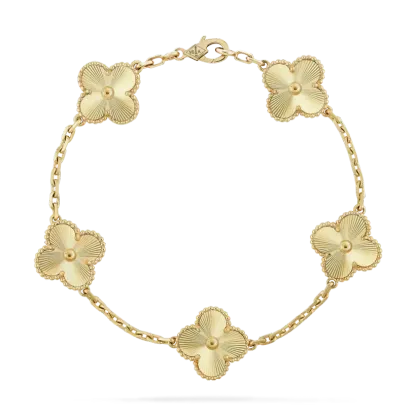 Vintage Alhambra 3‑Piece Set – Necklace, Bracelet & Earrings