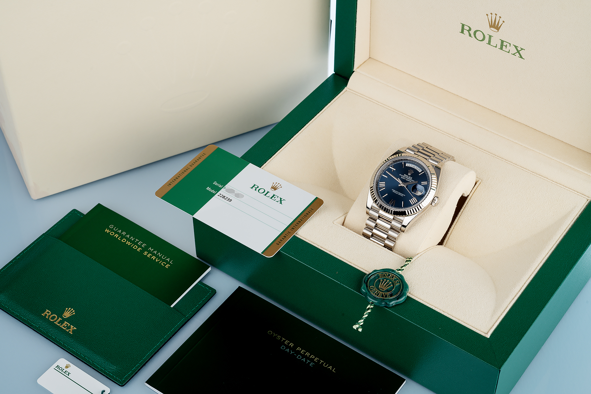 Day-Date 40 White Gold President