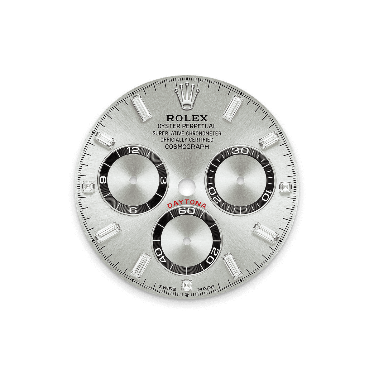 Cosmograph Daytona  Oyster, 40 mm, white gold and diamonds  Reference 126539TBR