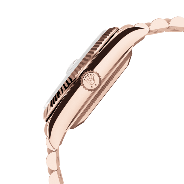 Day-Date 36  Oyster, 36 mm, Everose gold  Reference 128235