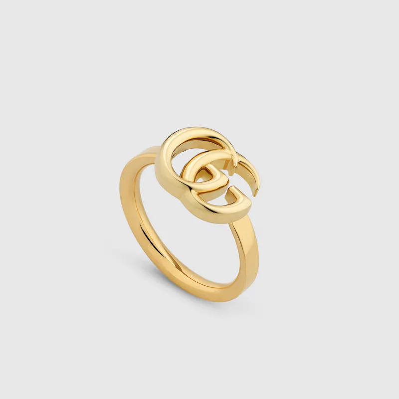 RUNNING YELLOW GOLD RING