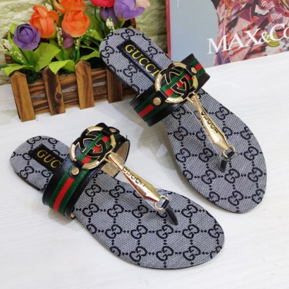 WOMEN'S SLIDE WITH DOUBLE G