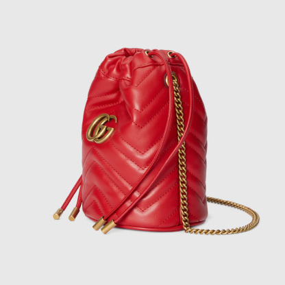 MARMONT MATELASSE MINI BUCKET BAG