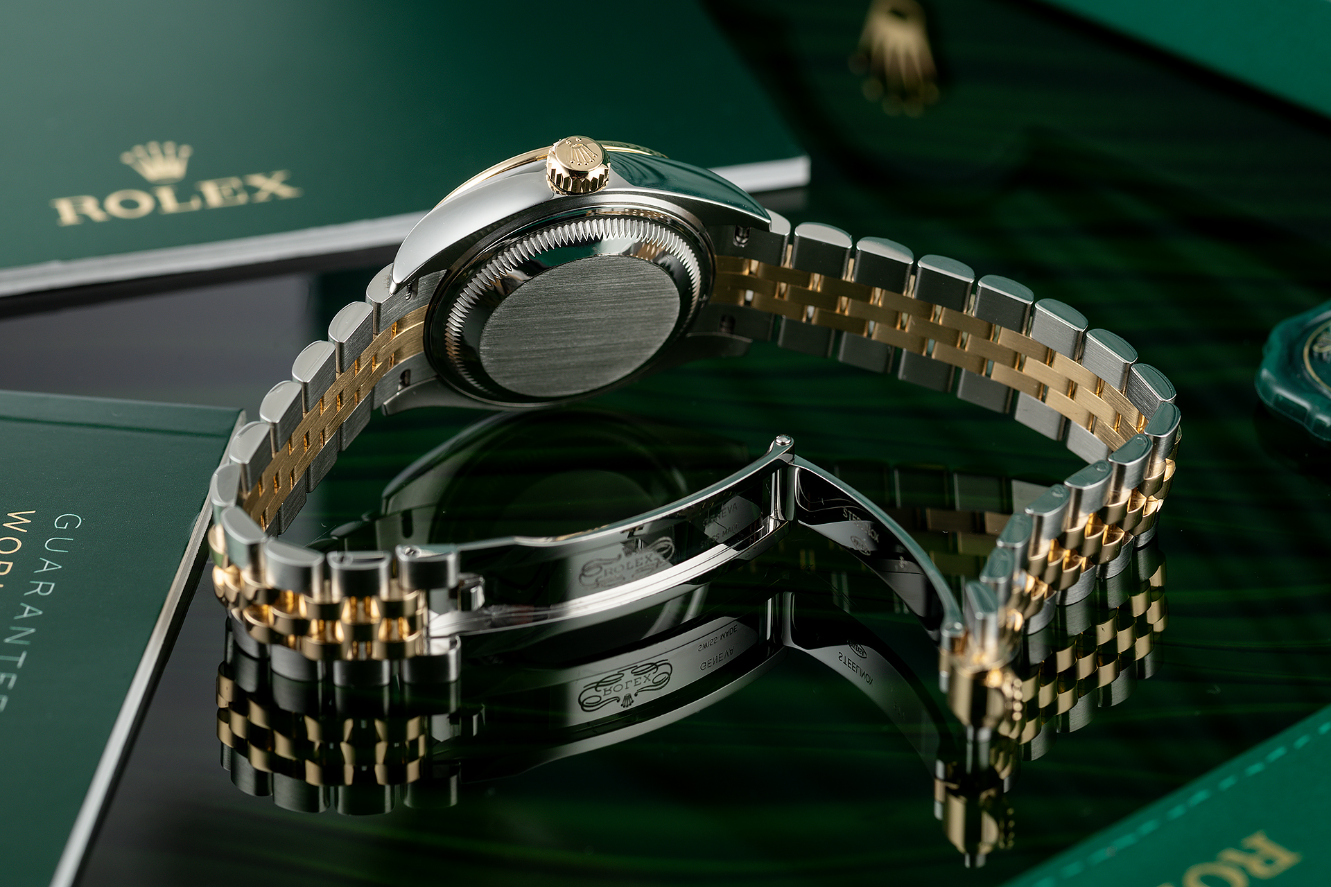 LADY-DATEJUST OYSTER 28 MM OYSTERSTEEL YELLOW GOLD AND DIAMONDS 279383RBR