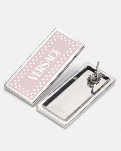 90s Vintage Logo Earrings