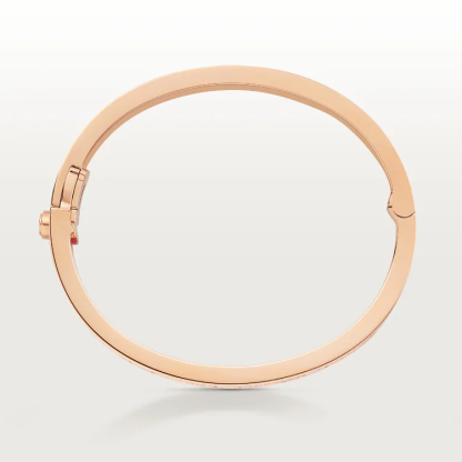 LOVE BRACELET, DIAMOND-PAVED