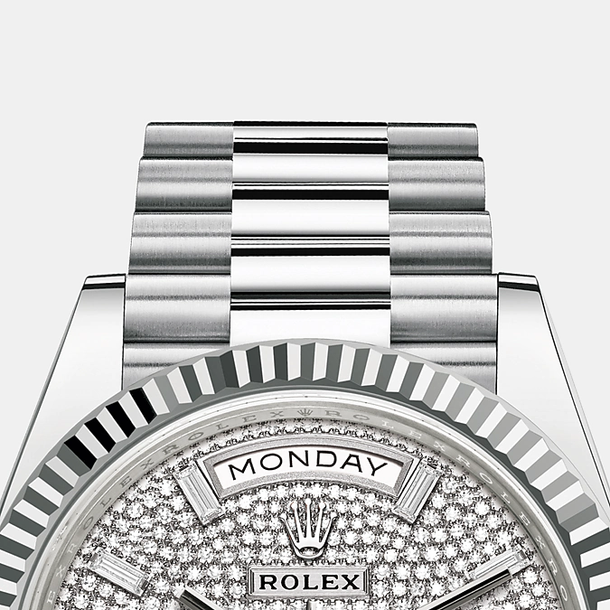 Day-Date, 40mm, Platinum, Ref# 228236-0009