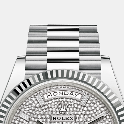 Day-Date, 40mm, Platinum, Ref# 228236-0009