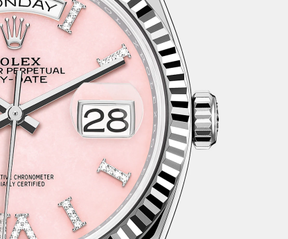 Day-Date, 36mm, Platinum, Ref# 128236-0006
