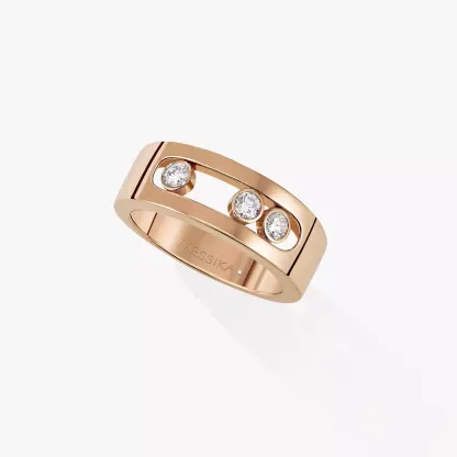 Move Joaillerie SM Pink Gold Diamond Ring