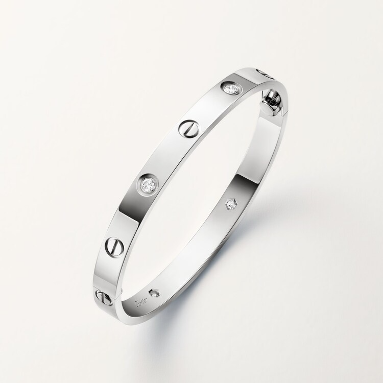 LOVE BRACELET, CLASSIC MODEL & LOVE BRACELET, CLASSIC MODEL, 4 DIAMONDS