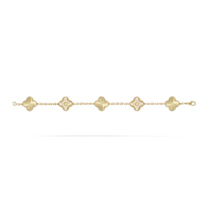 Vintage Alhambra bracelet, 5 motifs