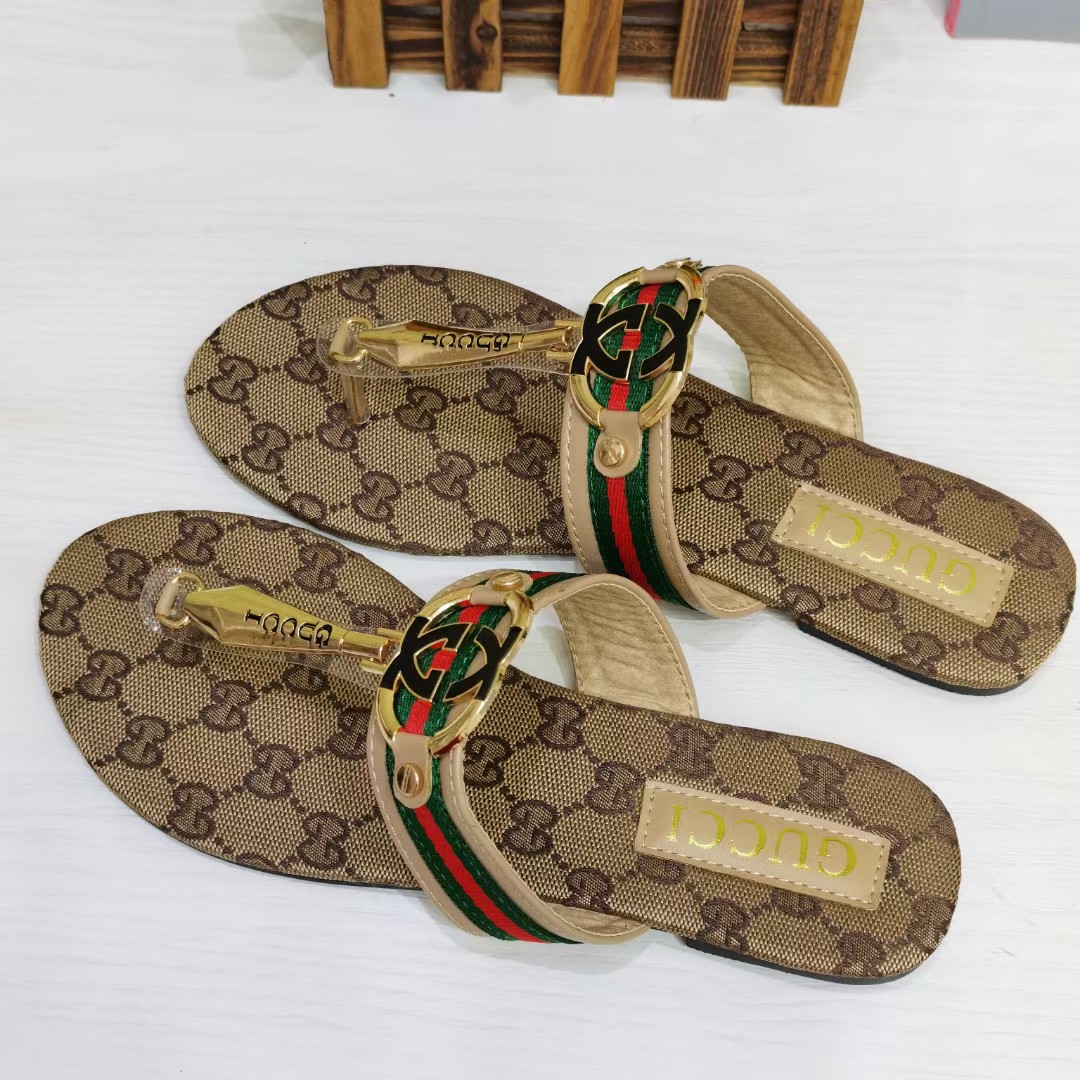 WOMEN'S SLIDE WITH DOUBLE G