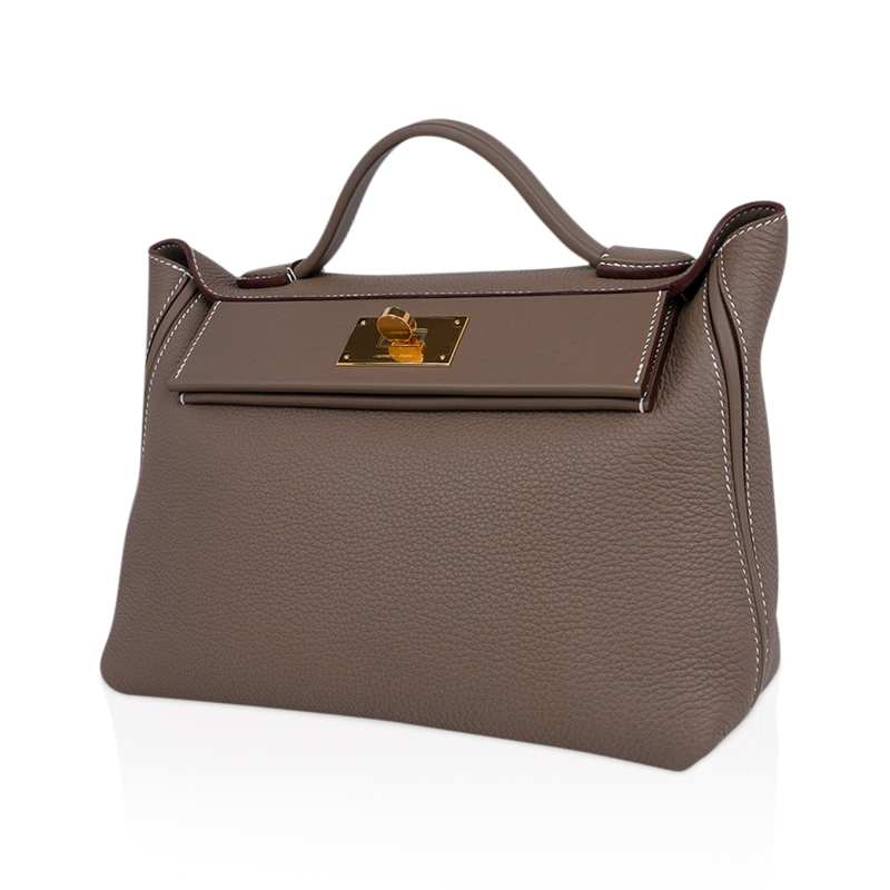 24/24 29 Bag Etoupe Togo / Swift Gold Hardware