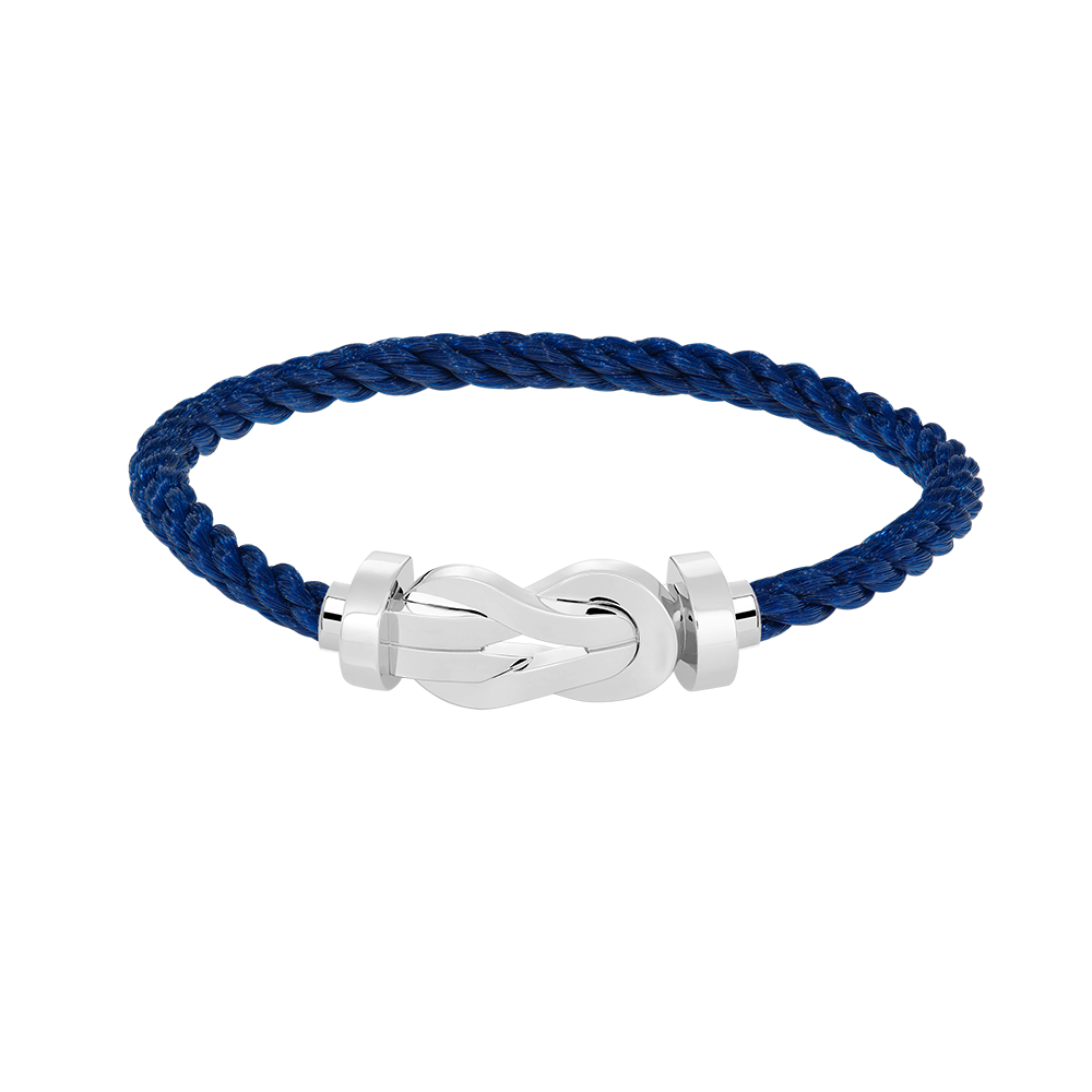 CHANCE INFINIE BRACELET 18K WHITE GOLD LARGE MODEL