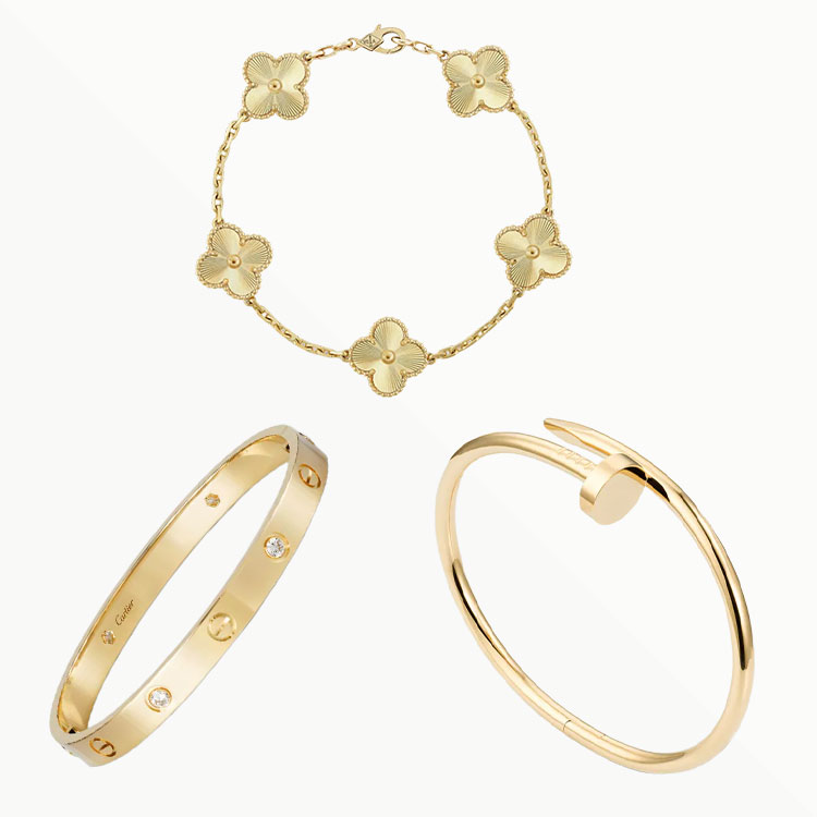 3‑Piece Icon Stack – Love, Clou & Clover