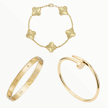 3‑Piece Icon Stack – Love, Clou & Clover