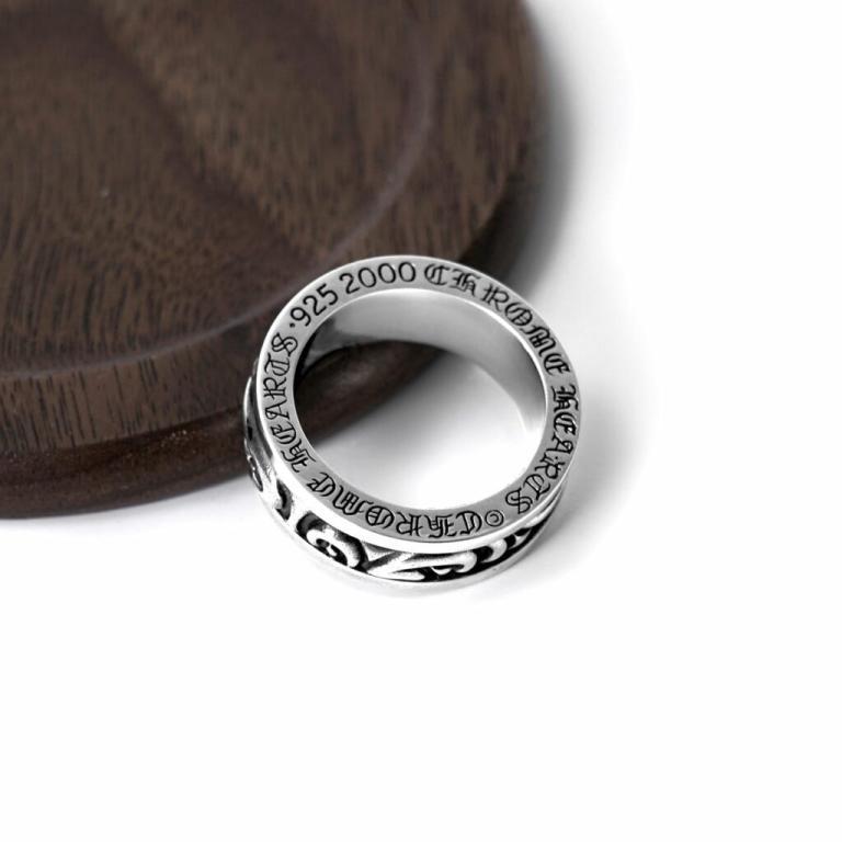 SCROLL SPINNER RING