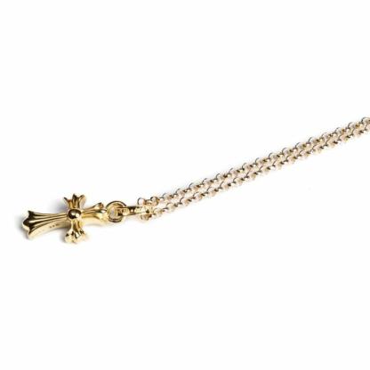 22K GOLD CROSS BABY FAT CHARM