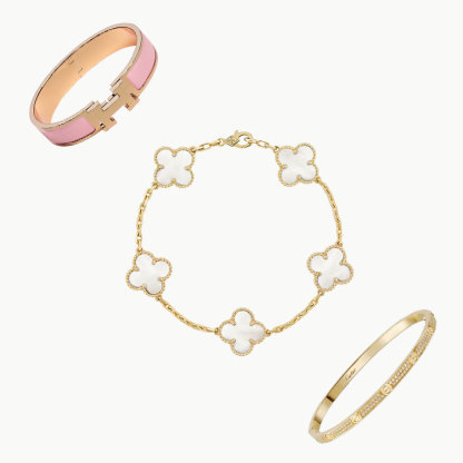 3‑Piece Icon Stack – Yellow Goid & Clover