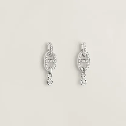 Chaine d'Ancre Enchainee earrings, small model