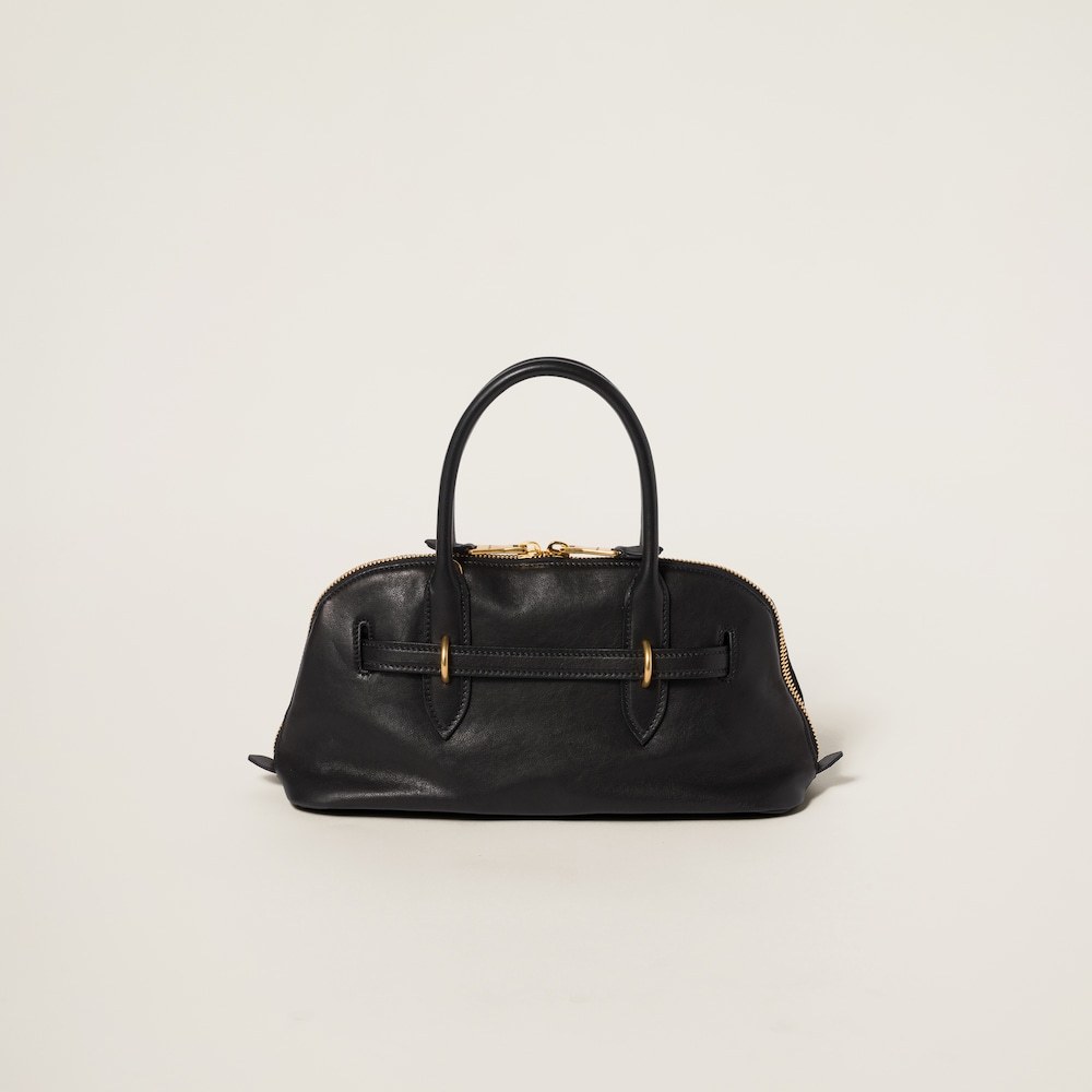 Aventure nappa leather top-handle bag