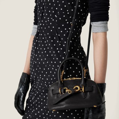 Aventure mini nappa leather bag