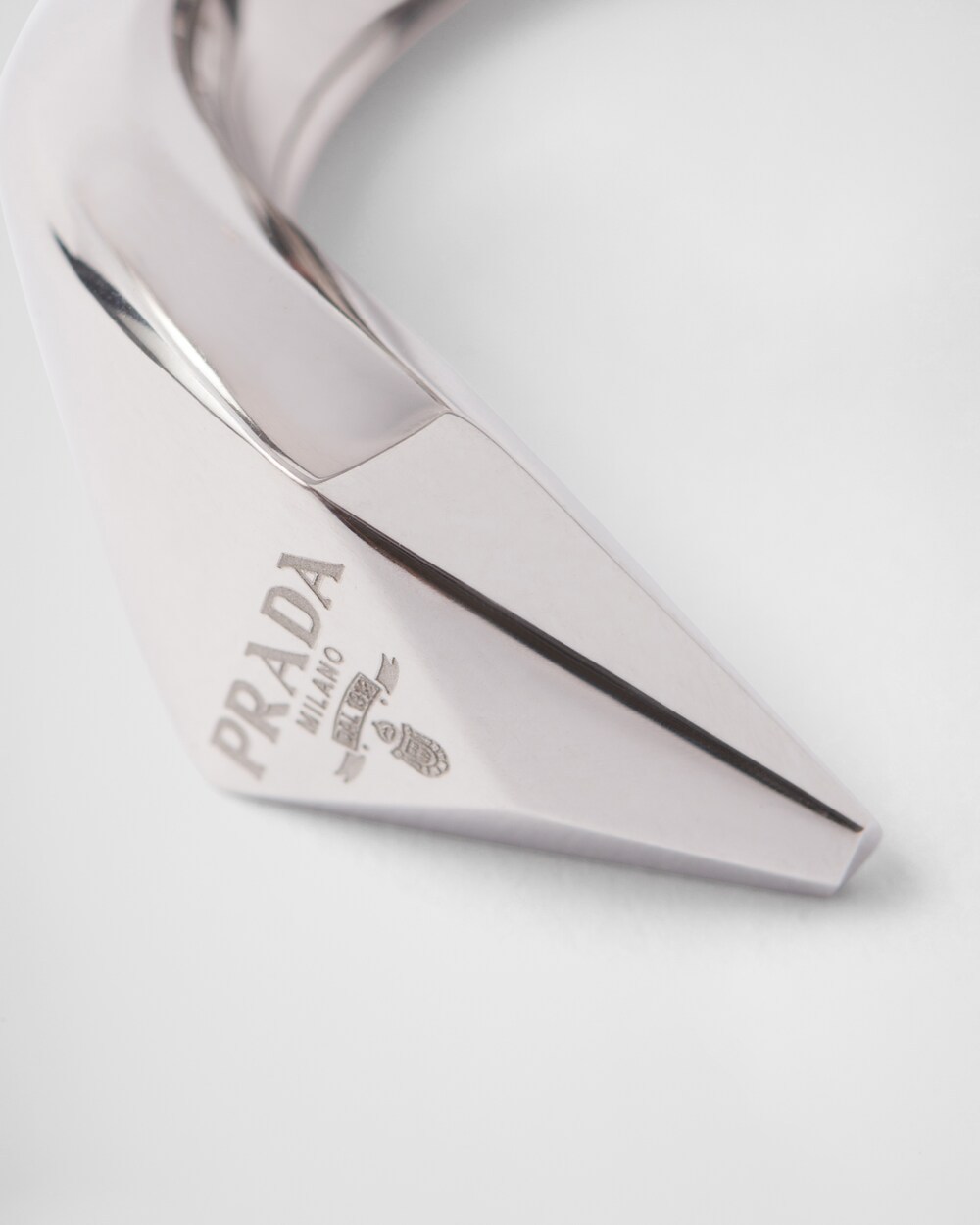 Eternal Gold toi et moi snake ring in white gold