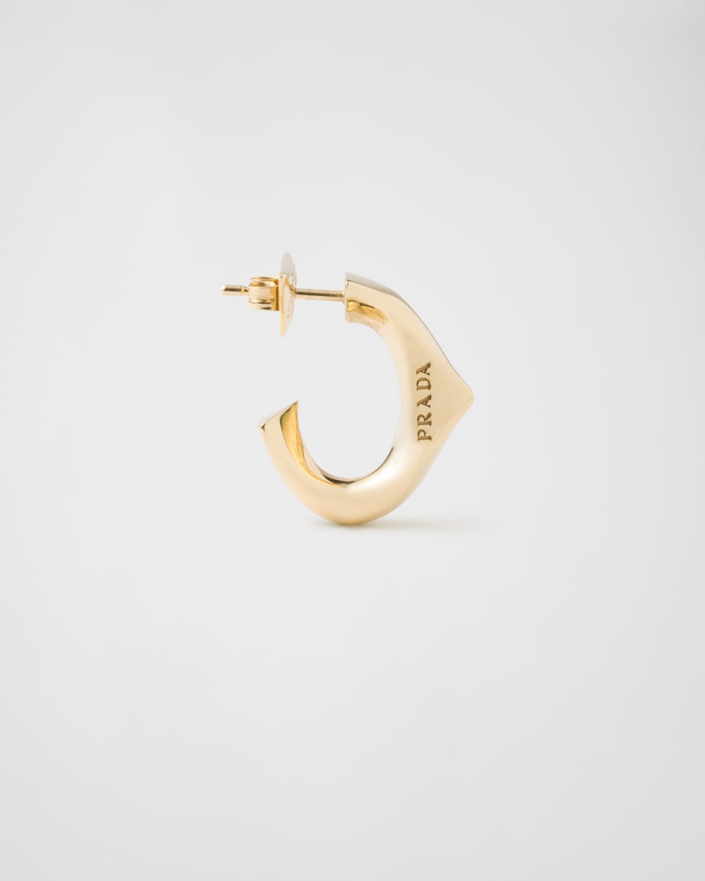 Eternal Gold single earring - yellow gold