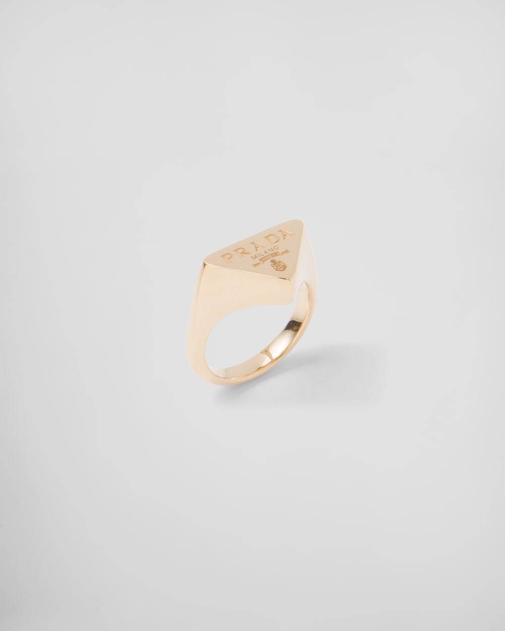 Eternal Gold signet ring in yellow gold