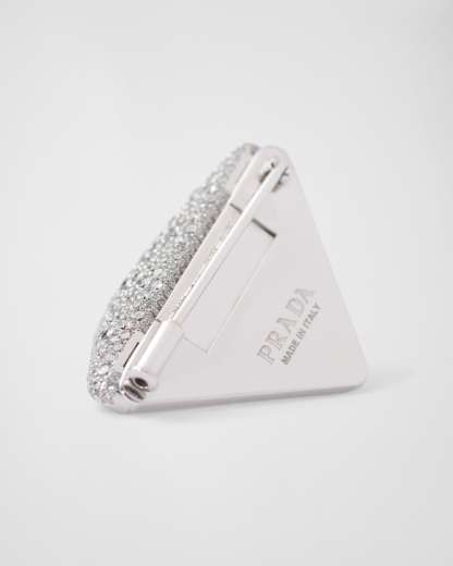 Eternal Gold brooch in white gold with diamonds