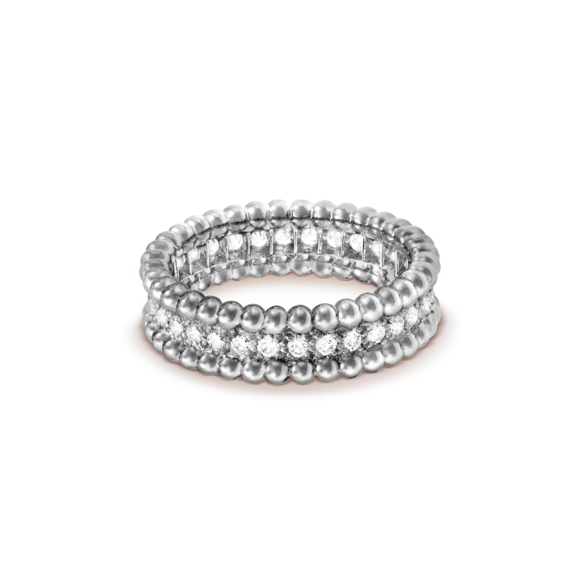 Perlee diamonds ring, 1 row