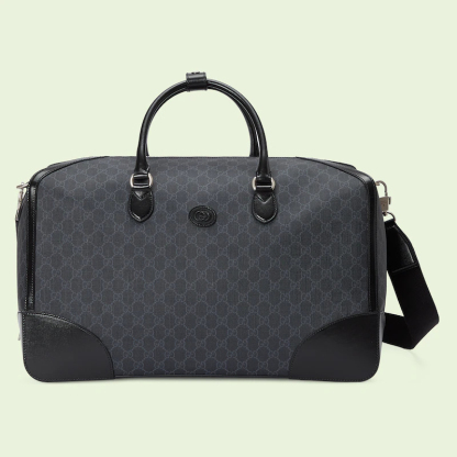LARGE DUFFLE BAG WITH INTERLOCKING G
