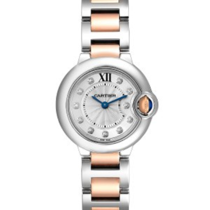36MM CARTIER BALLON BLEU ROSE GOLD WATCH