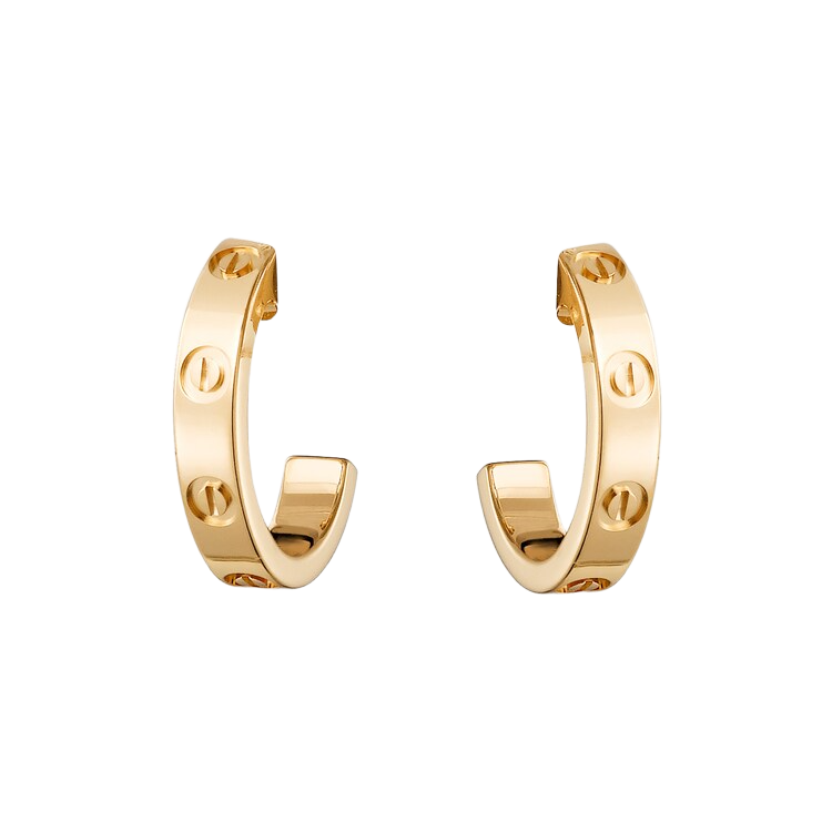 LOVE RING, 3 DIAMONDS & LOVE EARRINGS