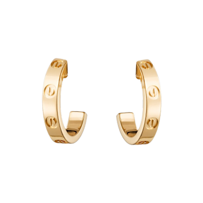 LOVE RING, 3 DIAMONDS & LOVE EARRINGS