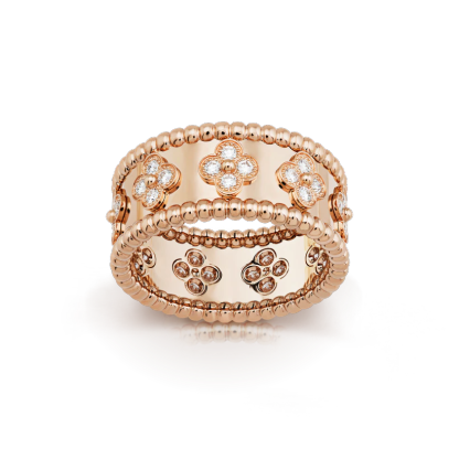 Perlee clovers ring, medium model