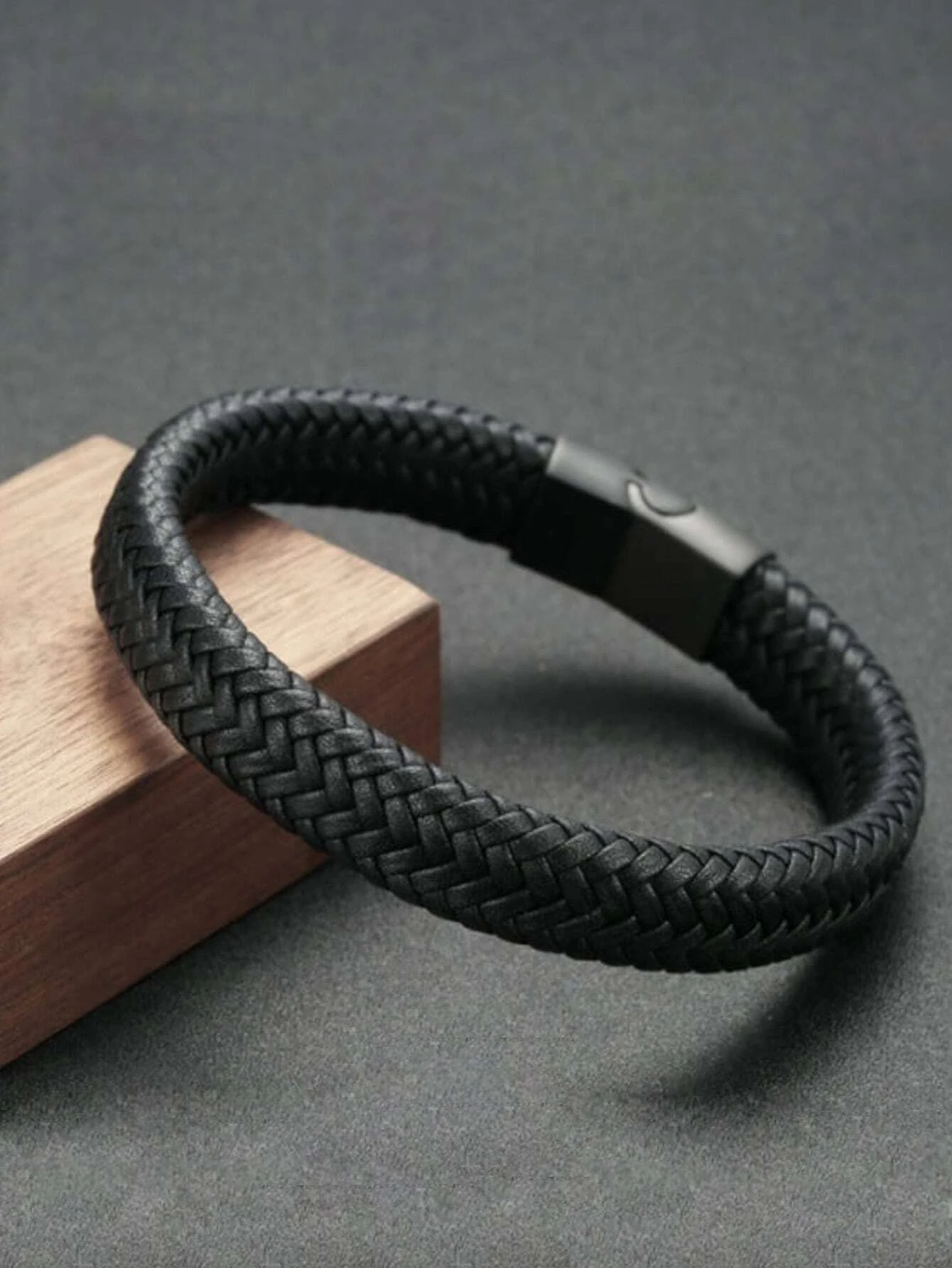 Men Minimalist Braided Bracelet