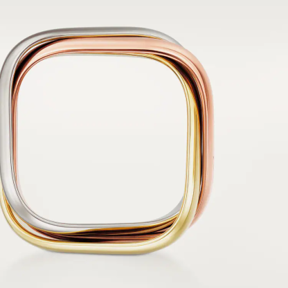 TRINITY CUSHION RING, MEDIUM MODEL