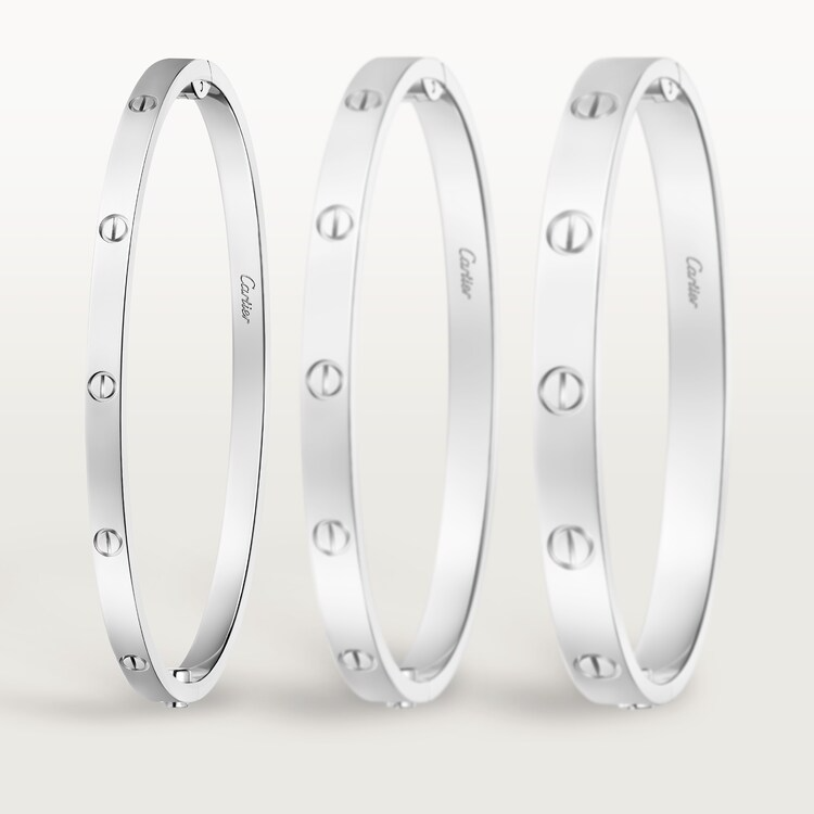 LOVE BRACELET, CLASSIC MODEL, 4 DIAMONDS & LOVE BRACELET, SMALL MODEL