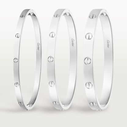 LOVE BRACELET, CLASSIC MODEL, 4 DIAMONDS & LOVE BRACELET, SMALL MODEL