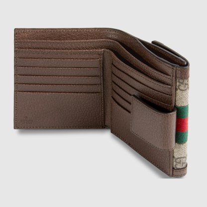 OPHIDIA  FRENCH FLAP WALLET