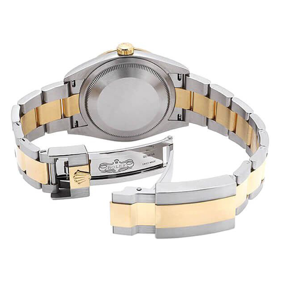 Explorer Yellow Gold & Steel Midsize Luxury Watch 124273-0001