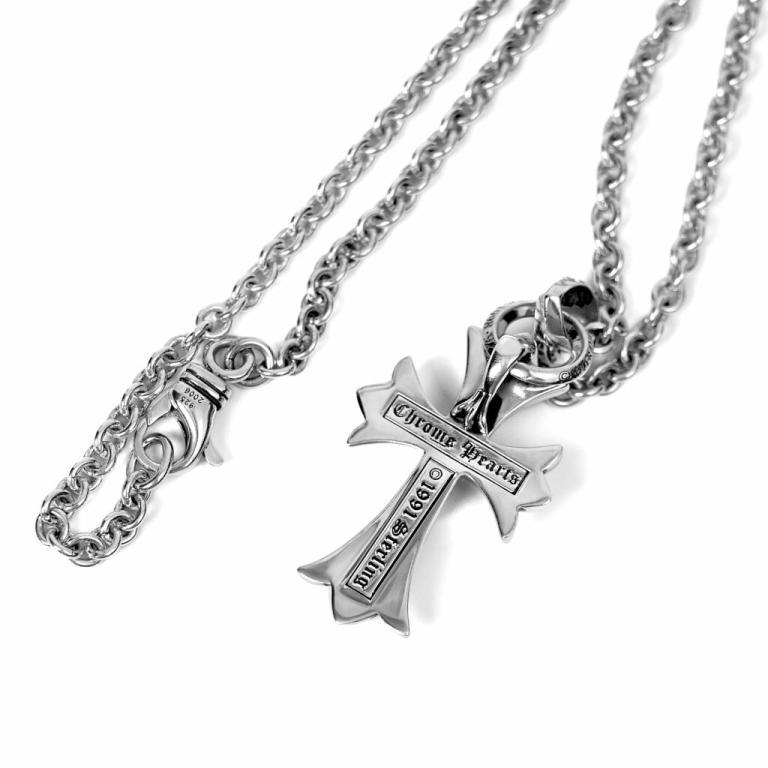 SMALL CROSS PENDANT WITH BAIL