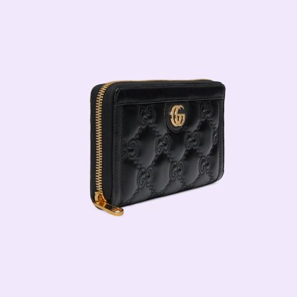 MATELASSE ZIP-AROUND WALLET