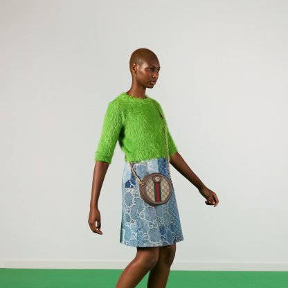 OPHIDIA  MINI ROUND SHOULDER BAG