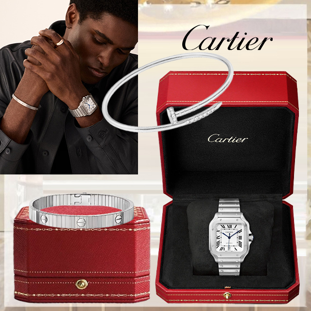 3-Piece Carthttier Stack -Santos, White Gold & Love