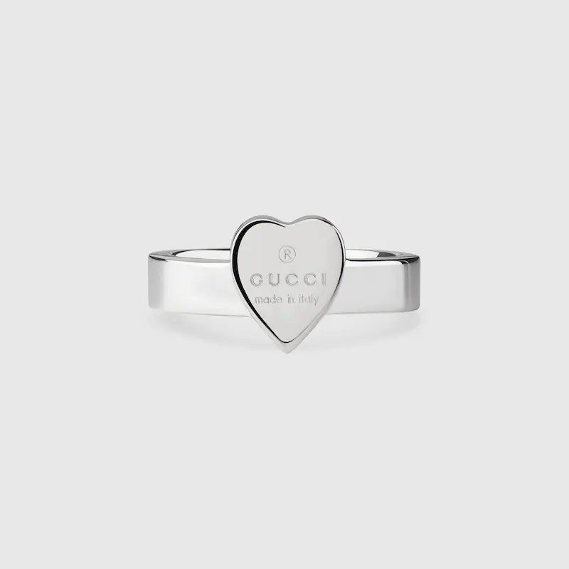 TRADEMARK RING WITH HEART PENDANT